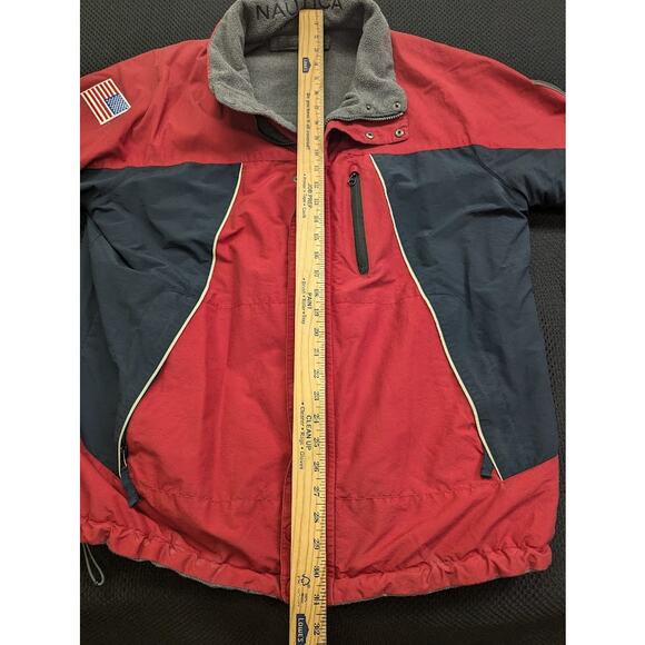 Nautica Red & Navy Reversible Winter Jacket NX2000 Size Medium - Picture 8 of 10